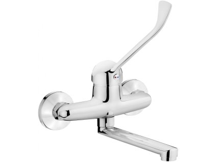 DEANTE - Joko chrom - Umyvadlová baterie nástěnná, s pákou Clinic BOJ_050C