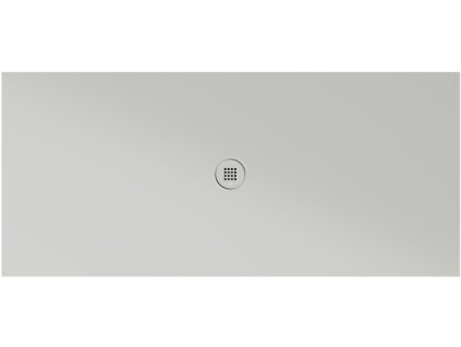 Keramická sprchová vanička, obdélník 180x80x2cm, cenere mat DOPRAVA ZDARMA