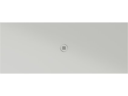 Keramická sprchová vanička, obdélník 200x80x2cm, cenere mat DOPRAVA ZDARMA