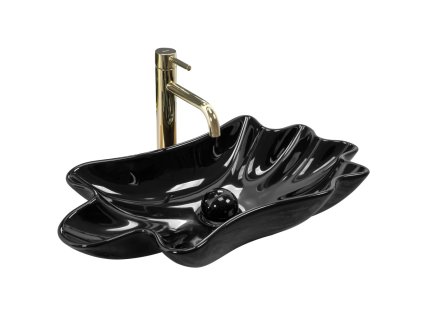REA - Umyvadlo na desku Infinity Black REA-U3401