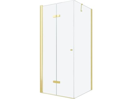 MEXEN/S - LIMA sprchový kout 70x100, transparent, zlatá 856-070-100-50-00