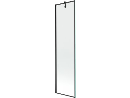 MEXEN/S - Next vanová zástěna FIX 50 x 150 cm, černá dekor, černá 895-050-000-00-70-70