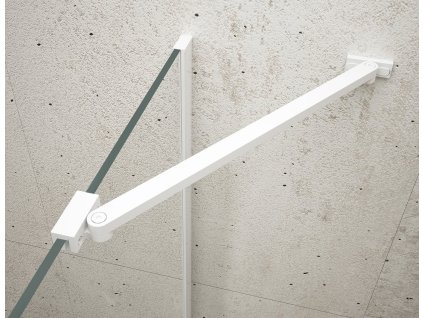 VARIO rohová vzpěra 650mm, bílá mat
