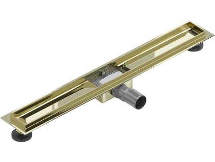 MEXEN - Flat odtokový žlab bez roštu 80 cm zlata 1515080