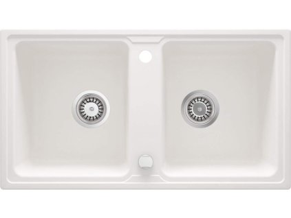 DEANTE - Zorba alabaster - Granitový dřez, 2 - bowl ZQZ_A203