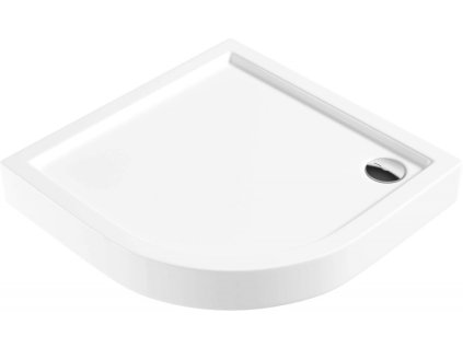 DEANTE - Jasmin plus bílá - Akrylátová sprchová vanička, půlkulatá, 90 cm KTJ_053B