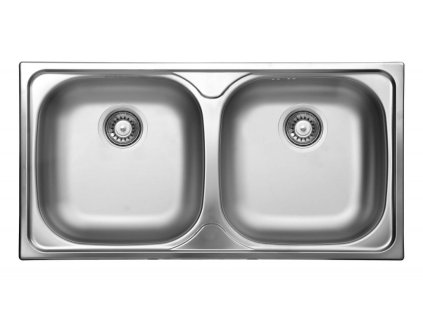 DEANTE - Xylo nerez satin - Nerezový dřez, 2 - bowl ZEX_0203