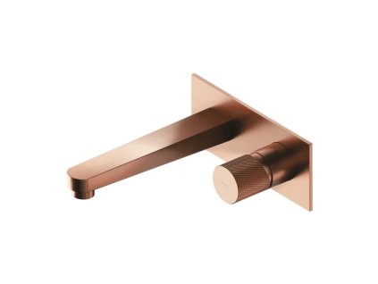 OMNIRES - CONTOUR podomítková umyvadlová baterie, kartáčovaná měď CT8015CPB