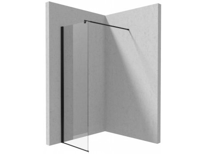 DEANTE - Kerria Plus černá Sprchová stěna / walk-in, systém Kerria Plus - 60 cm KTS_N86P