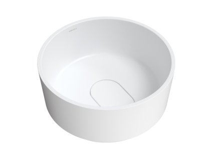 OMNIRES - CADENCE M+ umyvadlo na desku, o42 cm bílá mat /BM/ CADENCER420BM