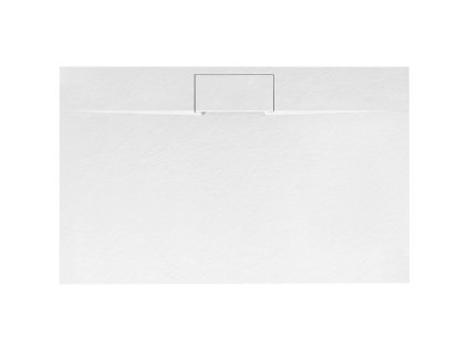 REA - Sprchová vanička Bazalt Long White 80x100 REA-K3320