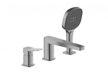 KFA - Baterie Malaga, vanová, 3-dílná stojící, PVD gun metal grey 4525-210-61