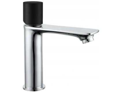 MEXEN/S - Royo One umyvadlová baterie, chrom / černá 72201-07