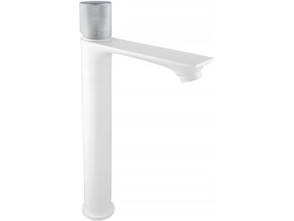 MEXEN/S - Royo One umyvadlová baterie vysoká, bílá / chrom 72211-22