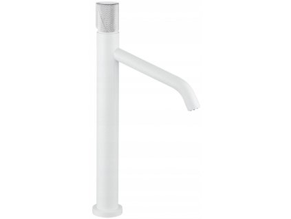 MEXEN/S - Rumba umyvadlová baterie vysoká, bílá / chrom 73511-22