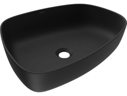 MEXEN - Ono umyvadlo na desku litý mramor 51 x 39 cm, černá 23045171