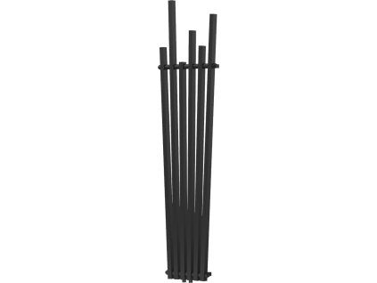 MEXEN - Omaha otopný žebřík/radiátor 1800 x 420 mm, 655 W, černý W208-1800-420-00-70