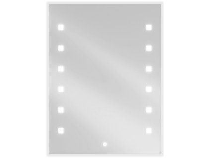 MEXEN - Ner zrcadlo s osvětlením 60 x 80 cm, LED 600 9809-060-080-611-00