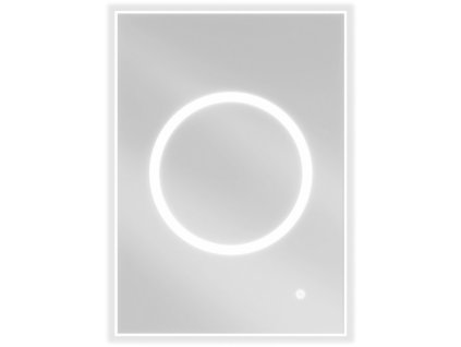 MEXEN - Koga zrcadlo s osvětlením 50 x 70 cm, LED 600 9821-050-070-611-00