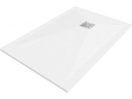 MEXEN - Stone+ sprchová vanička obdélníková 100x80, bílá 44108010
