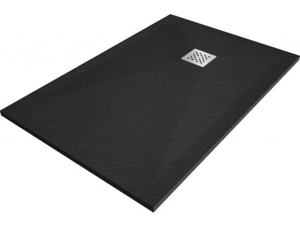 MEXEN - Stone+ sprchová vanička obdélníková 100x80, černá 44708010