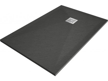 MEXEN - Stone+ sprchová vanička obdélníková 100x90, antracit 44719010