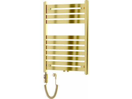 MEXEN/S - Uran radiátor + topná tyč 800 x 600 mm, 300 W, zlatá W105-0800-600-2300-50