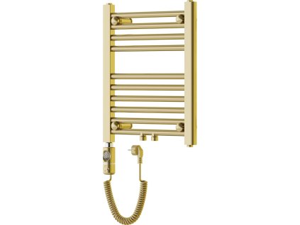 MEXEN/S - Mars radiátor + topná tyč 500 x 400 mm, 300 W, zlatá W110-0500-400-2300-50