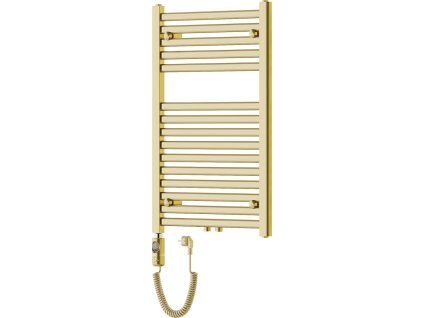 MEXEN/S - Hades radiátor + topná tyč 800 x 500 mm, 300 W, zlatá W104-0800-500-2300-50