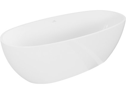 MEXEN - Torino volně stojící vana litý mramor 175 x 78 cm, bílá lesk 57271757810