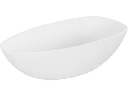MEXEN - Imola volně stojící vana litý mramor 160 x 81 cm, bílá mat 57281608000