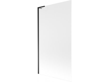 MEXEN/S - Next L vanová zástěna FIX 100 x 150 cm, dekor, černá 895-100-000-03-30-70