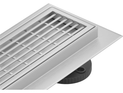 MEXEN/S - Flat 360° M33 odtokový žlab otočný 50, nerez 1033050-40