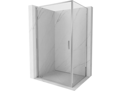 MEXEN/S - Exo sprchový kout dveře křídlové 70 x 85 cm, transparent, chrom 817-070-085-01-00