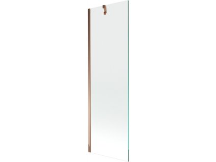 MEXEN/S - Next vanová zástěna FIX 60x150 cm, transparent, růžové zlato 895-060-000-00-00-60