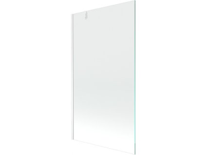MEXEN/S - Next vanová zástěna FIX 100 x 150 cm, transparent, bílá 895-100-000-00-00-20