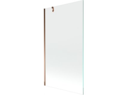 MEXEN/S - Next vanová zástěna FIX 100 x 150 cm, transparent, růžové zlato 895-100-000-00-00-60