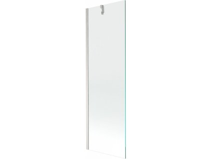 MEXEN/S - Next vanová zástěna FIX 60 x 150 cm, transparent, nikl kartáčovaná 895-060-000-00-00-97