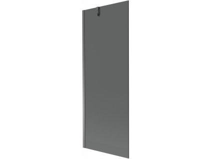 MEXEN/S - Next vanová zástěna FIX 70 x 150 cm, grafit, grafit metal 895-070-000-00-40-95