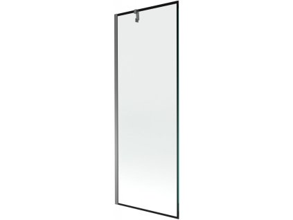 MEXEN/S - Next vanová zástěna FIX 70 x 150 cm, černá vzor, grafit metal 895-070-000-00-70-95
