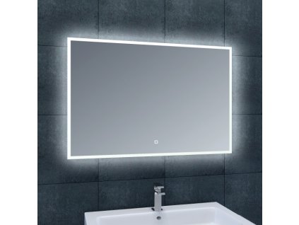 Zrcadlo Smart s funkcí Bluetooth a LED osvětlením, 1100x700x30 mm