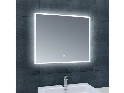 Zrcadlo Smart s funkcí Bluetooth a LED osvětlením 900x700x30 mm