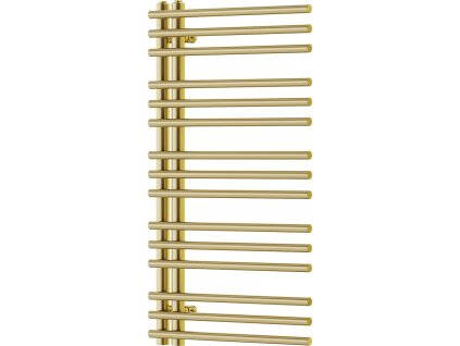 MEXEN - Neptun otopný žebřík/radiátor 900 x 500 mm, 291 W, zlatá W101-0900-500-00-50