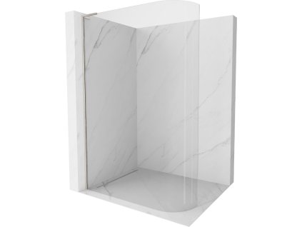 MEXEN/S - KiotoL Sprchová zástěna WALK-IN Walk-in 90 x 200 cm, transparent, nikl kartáčovaný 800-090-103-97-06