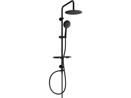 MEXEN/S - T67 černá sprchový sloup 798676793-70