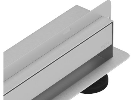 MEXEN - Flat žlab ke stěně 2v1 stěna 80 cm nerez 1030080