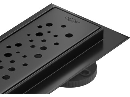 MEXEN/S - Flat M12 odtokový žlab 70 cm černá 1721070-15