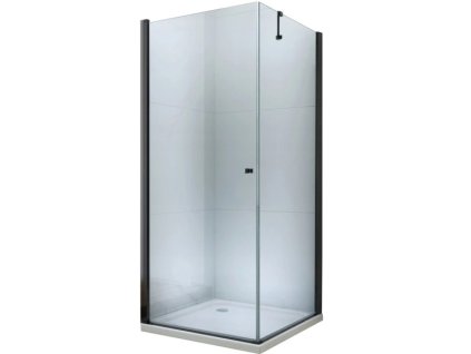 MEXEN/S - PRETORIA sprchový kout 70x70, transparent, černá 852-070-070-70-00