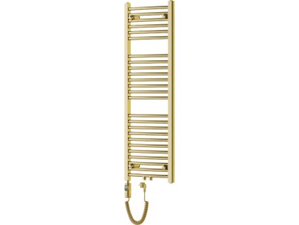 MEXEN/S - Ares radiátor + topná tyč 1200 x 400 mm, 300 W, zlatá W102-1200-400-2300-50