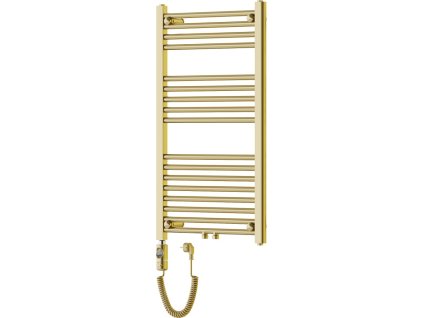 MEXEN/S - Mars radiátor + topná tyč 900 x 500 mm, 300 W, zlatá W110-0900-500-2300-50